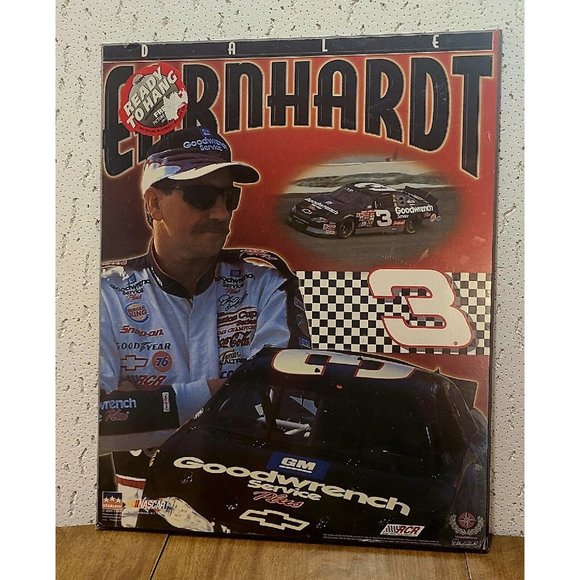 Dale Earnhardt 3 - 16×20 2000 Nascar Starline POSTER on Wood - Picture 1 of 5